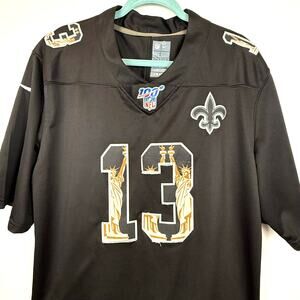 Saints Michael Thomas #13 Jersey L Nike On Field Liberty Graphic Rare